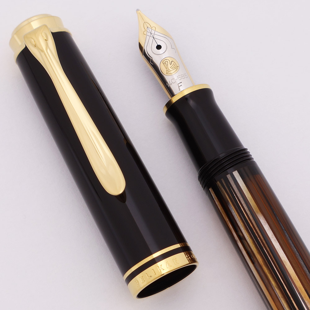 Pelikan M400 Fountain Pen (2016 SE) - Brown Tortoiseshell, 14k